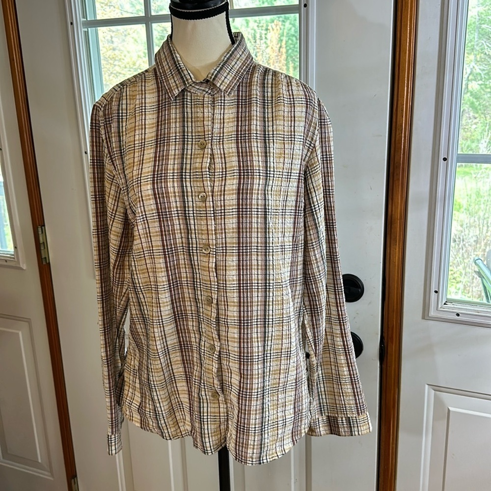 Woolrich Plaid Button Up Shirt